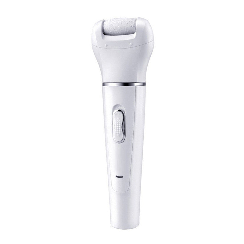 5 in 1 Multifunctional Combined Electric Facial Cleansing Brush for Deep Facial Cleaning, Face Message, Epilator, Callus Remover, and Body Hair Trimming