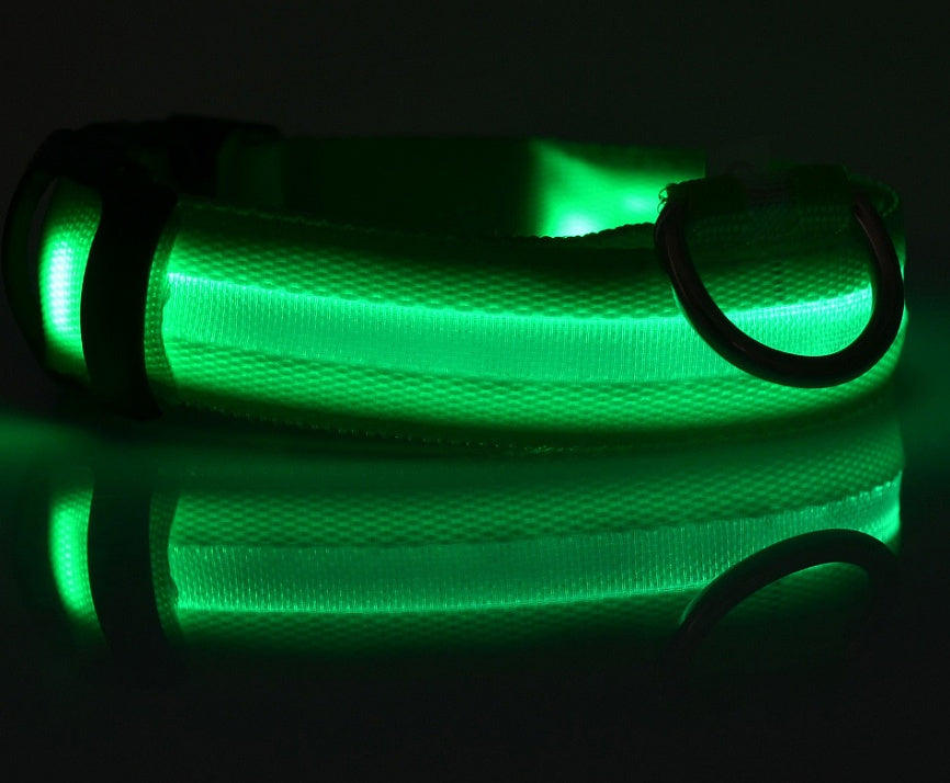 Pet Collar – LED Luminous Night Safety Glow