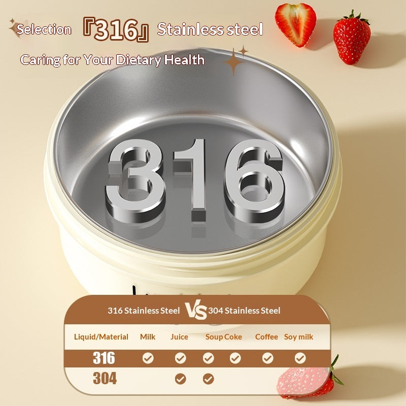 316 Stainless Steel Insulated Lunch Box For Office Workers Microwave