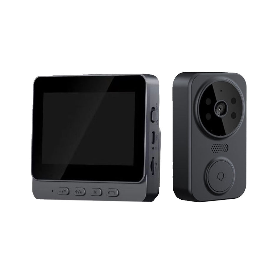 Smart Home Video Doorbell With Camera Surveillance