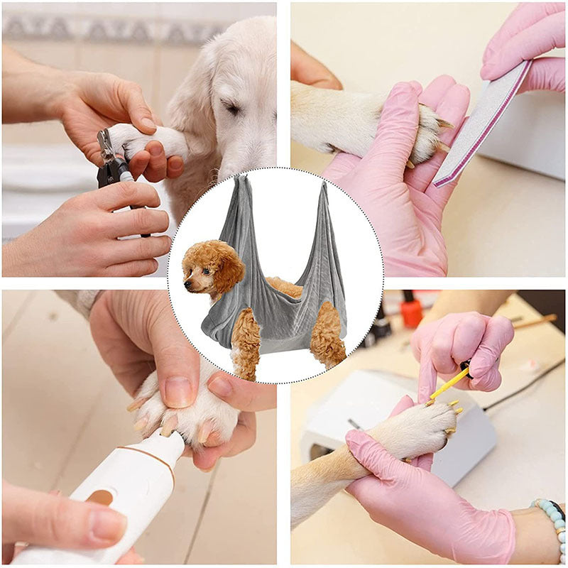Pet Grooming Hammock – Breathable Restraint Bag