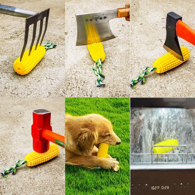 PROKEl Dog Chew Toy – Squeaky Corn Stick