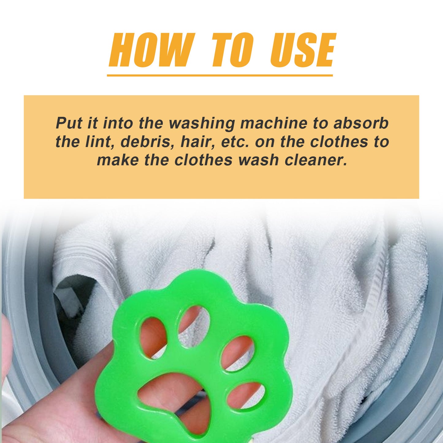 Pet Hair Remover – Laundry Lint Catcher (2-Pack)