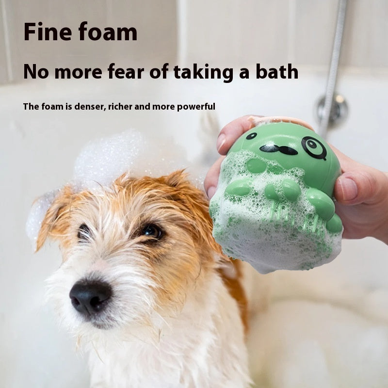 Pet Shower Brush – Silicone Massage Comb