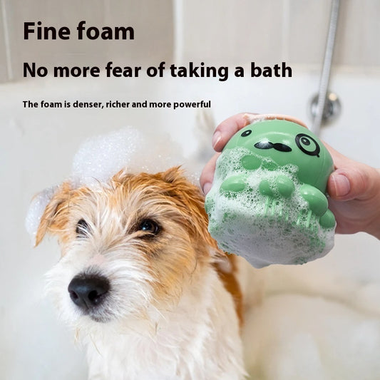 Pet Shower Brush – Silicone Massage Comb