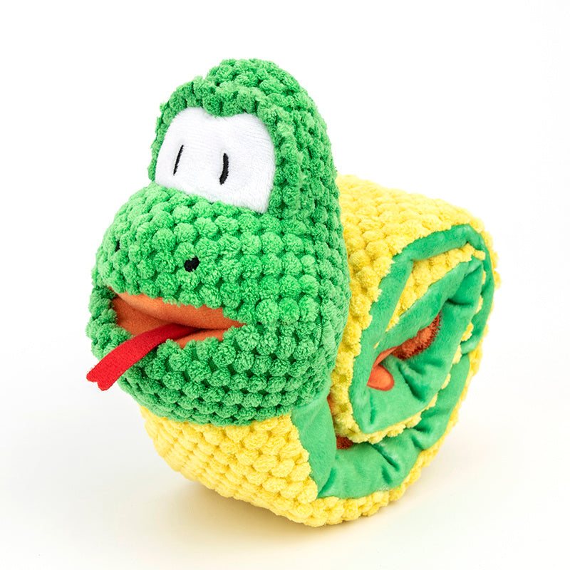 Snake Snuffle Toy – Squeaky Dog Puzzle